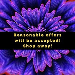 All offers will be accepted!!🛍